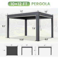 10 x 12 Dark Gray