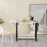 Sewing Table With Machine Platform
