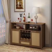 Bar Cabinet<br/>Walnut Brown