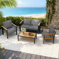 4 PCS-Gray<br/>4 person
