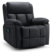 Massage & Heat<br>Black