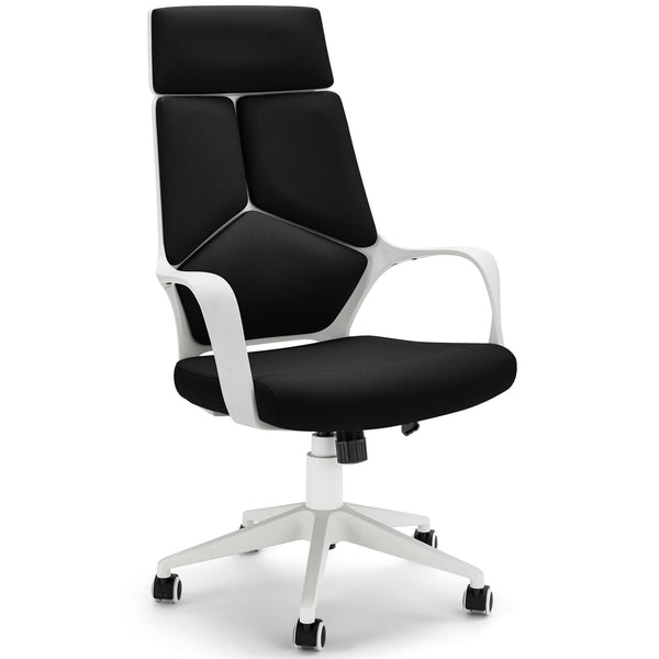 Homrest Office Computer Desk Chair with Wheels and Adjustable Swivel Rolling for Home Office, Black - LIMITED TIME SALE!