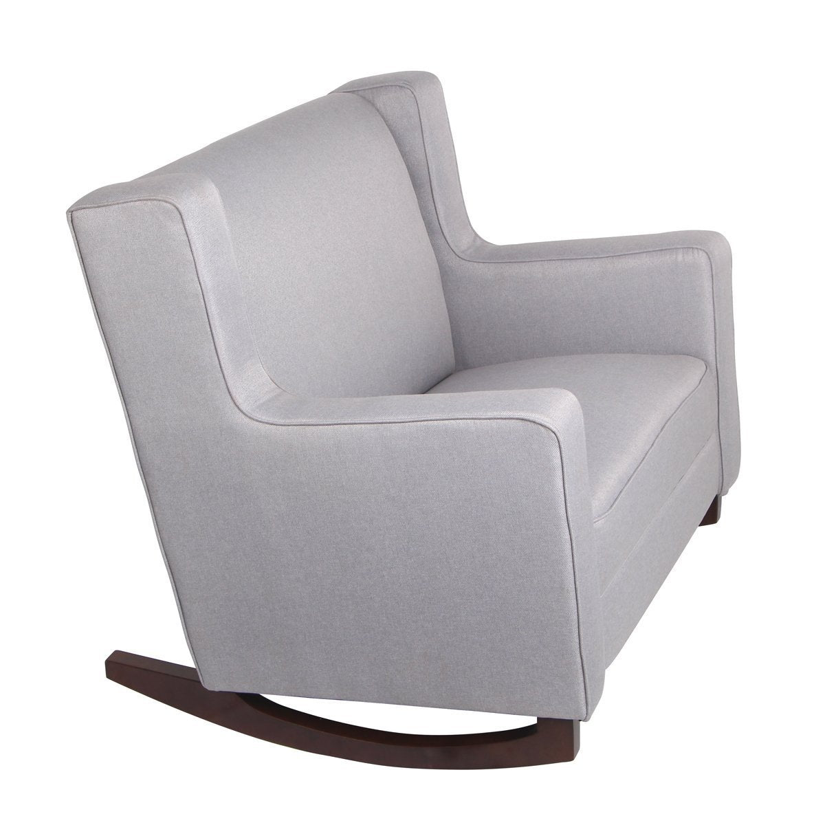 Esright grey upholstered rocking chair sales