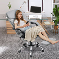 4 Point Massage-Fabric Light Gray
