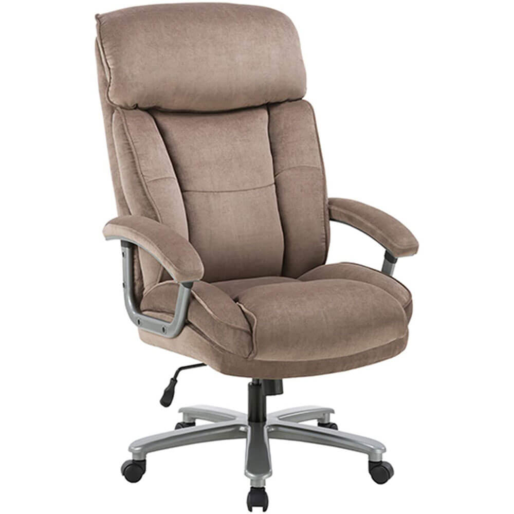 HOMREST Executive Office Chair, Ergonomic Office Chair with Adjustable  Lumbar Back Support,Adjustable Home Office Desk Chair, Big and Tall Leather