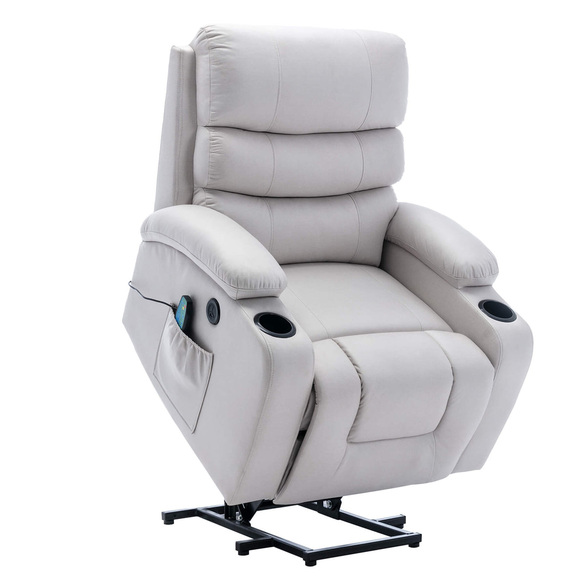 Hank Power Lift Heated Massage Recliner