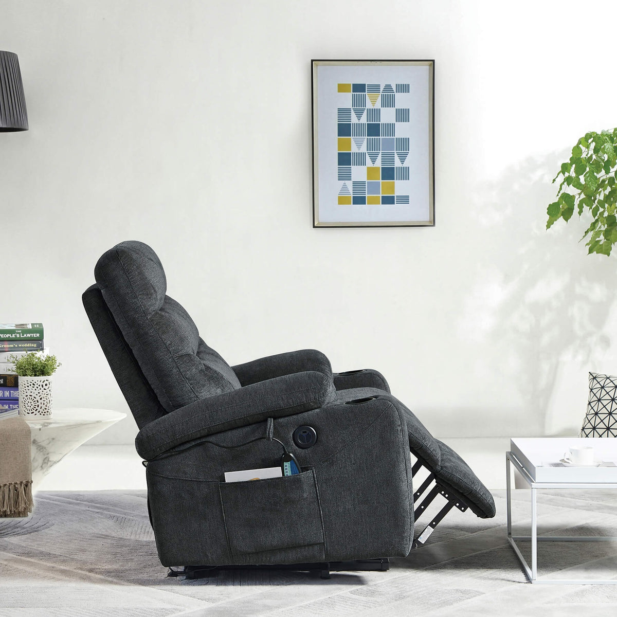Homrest Power Lift Recliner Chair with Massage and Heat