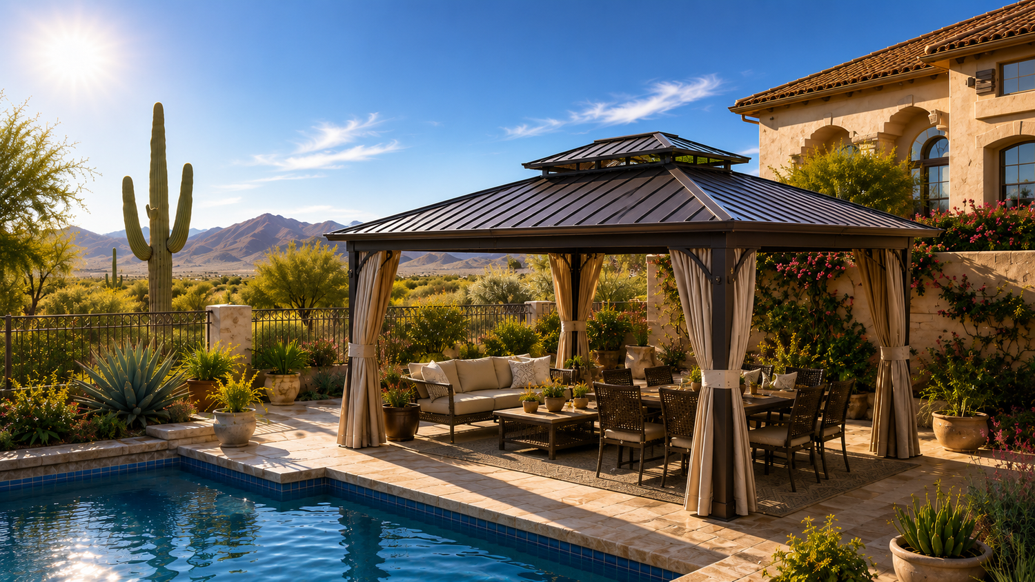 Hardtop Gazebo vs. Soft Top Gazebo: Which Is the Better Choice for Your Backyard?