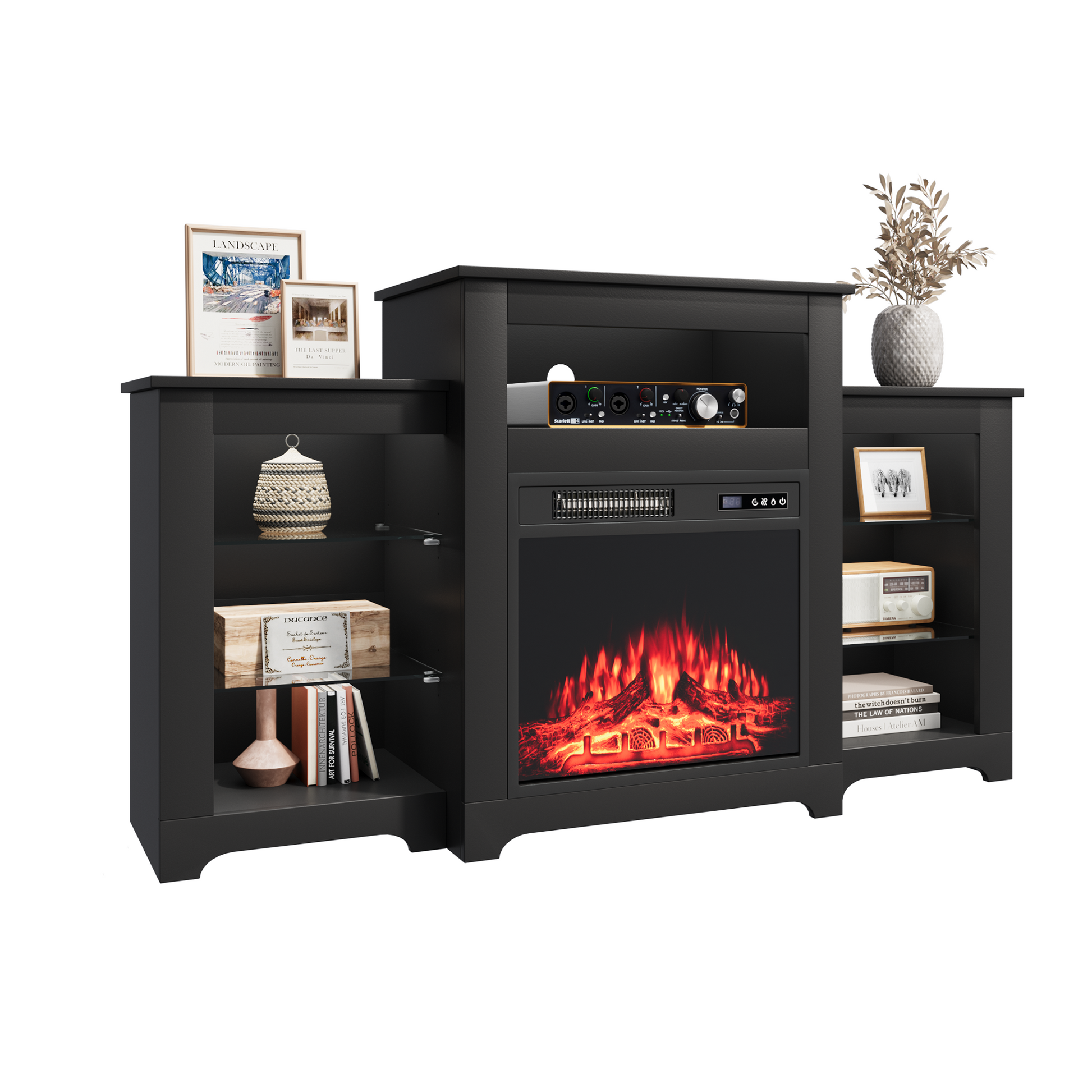fireplace-tv-stand-for-65-inch-tv​