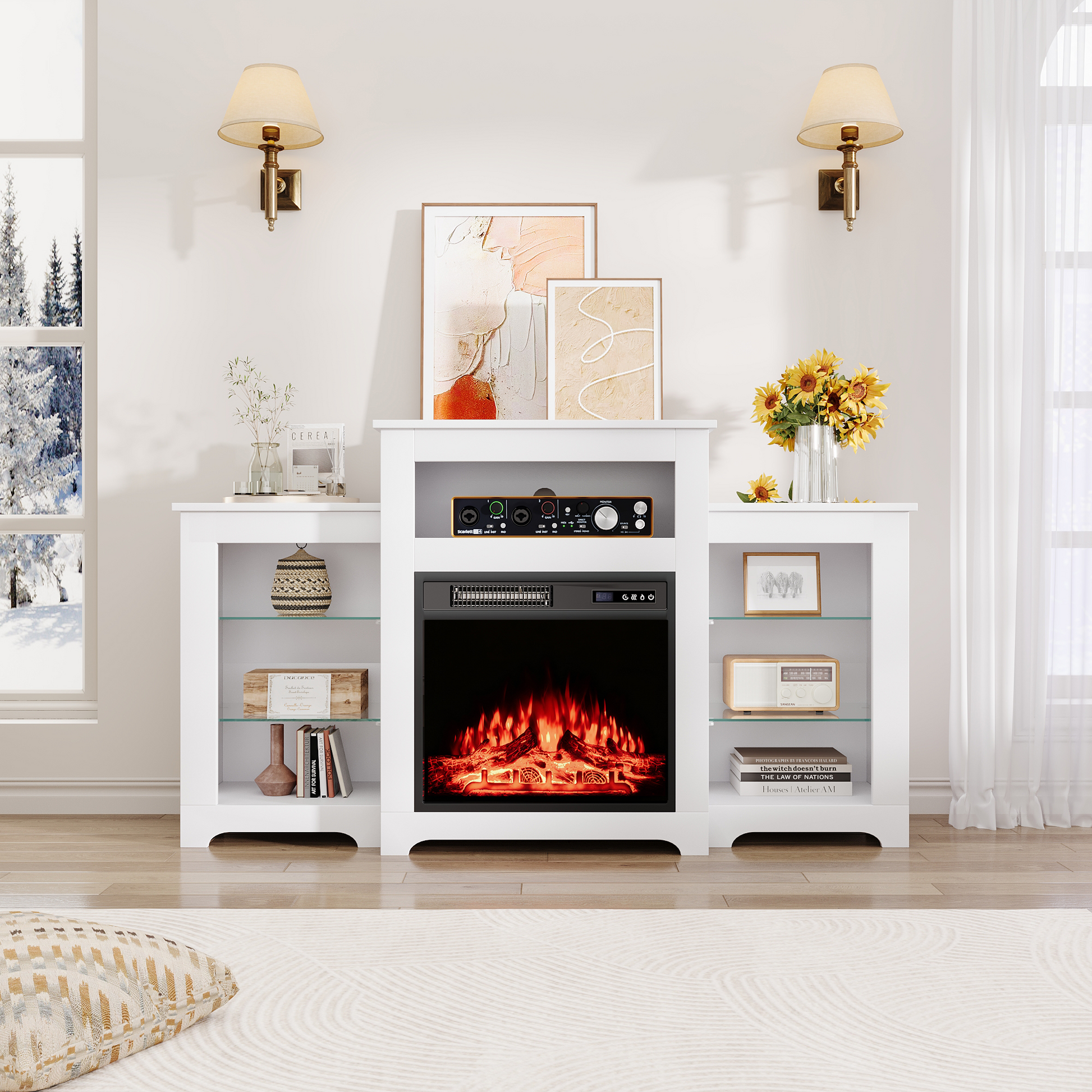 modern-fireplace-tv-stand