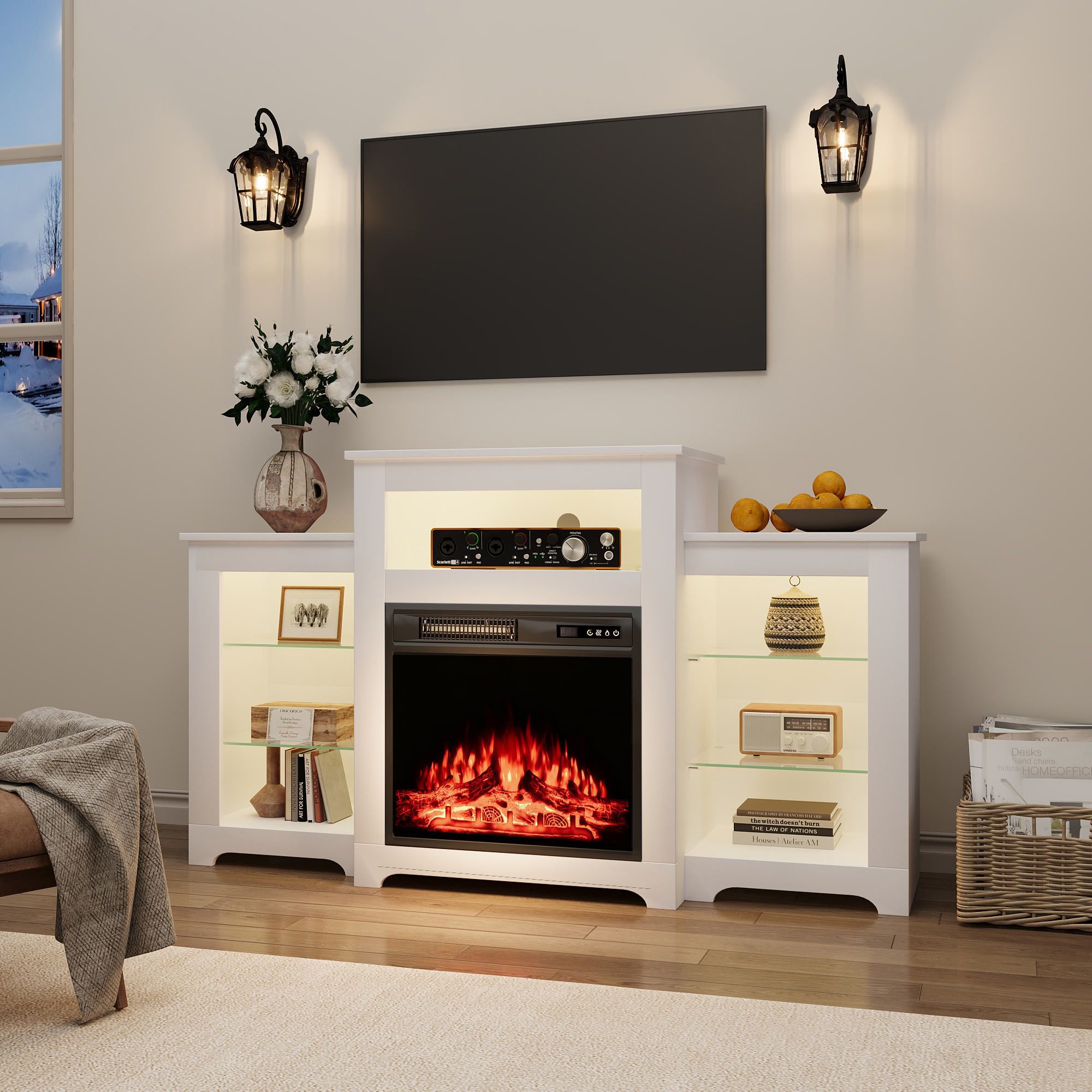 modern-fireplace-tv-stand
