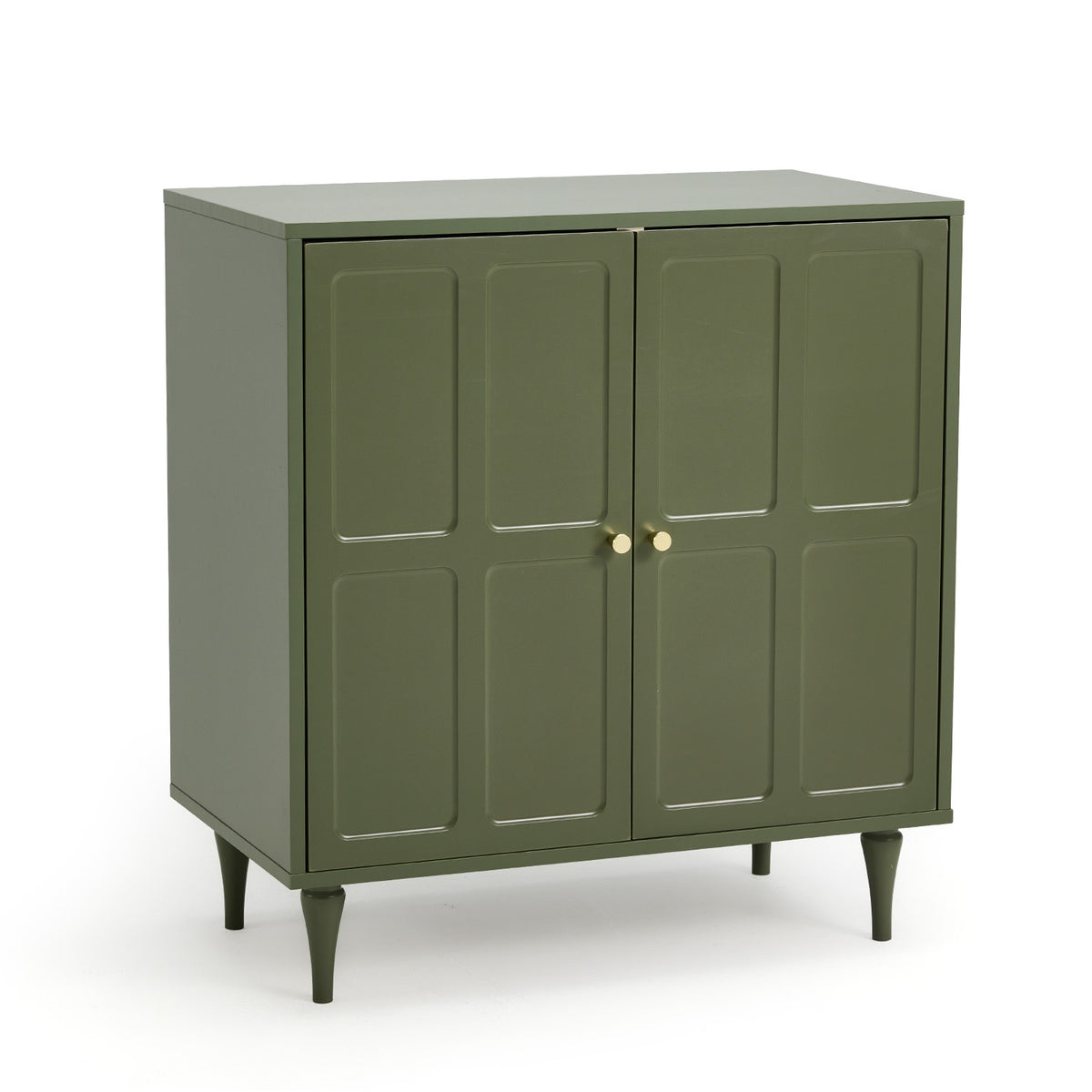 HOMREST Forest Green Storage Cabinet with 2 Doors and Adjustable Shelf, Green