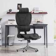 HOMREST Ergonomic Office Chair with 3D Adjustable Headrest & 4D Arms - Gaming Chair, Black