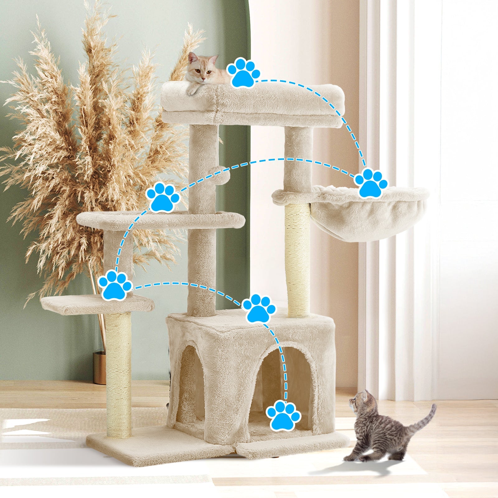 HOMREST Cat Climbing Tower