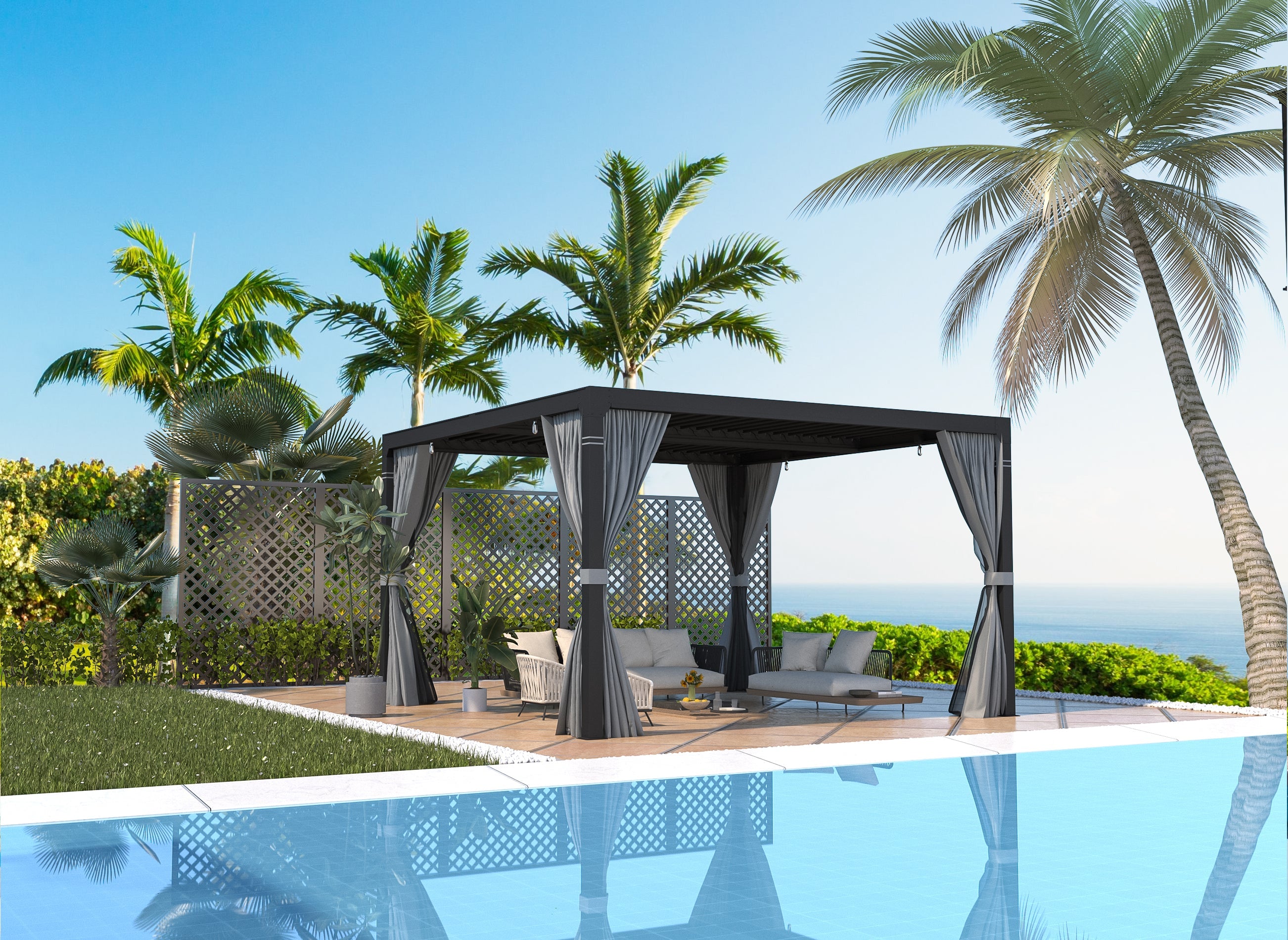 12x12 pergola