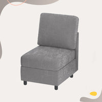 Single seat<br/>Light gray