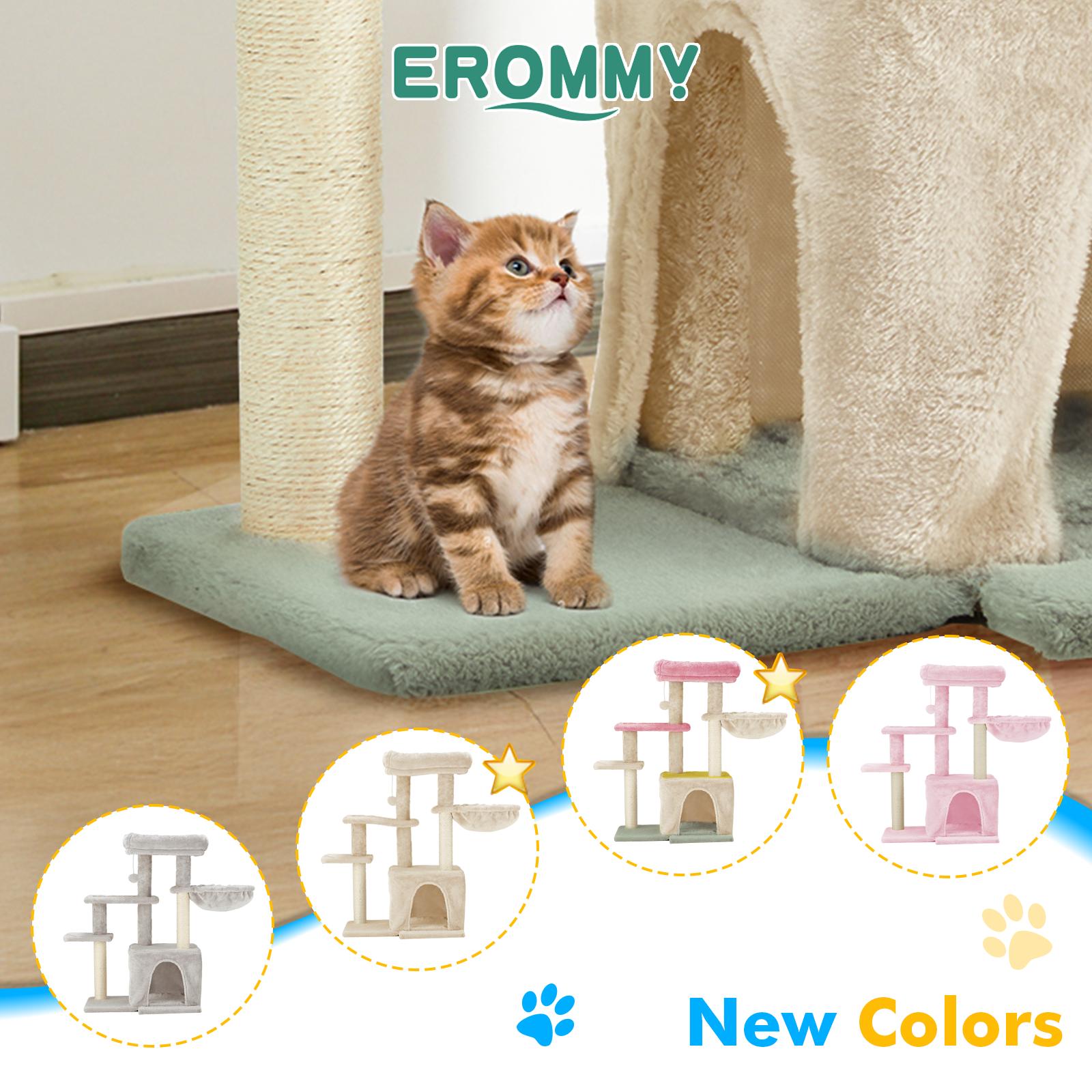 HOMREST Cat Condo Tower Large