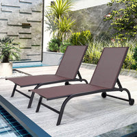 2 PCS With Small Wheels<br/>Brown