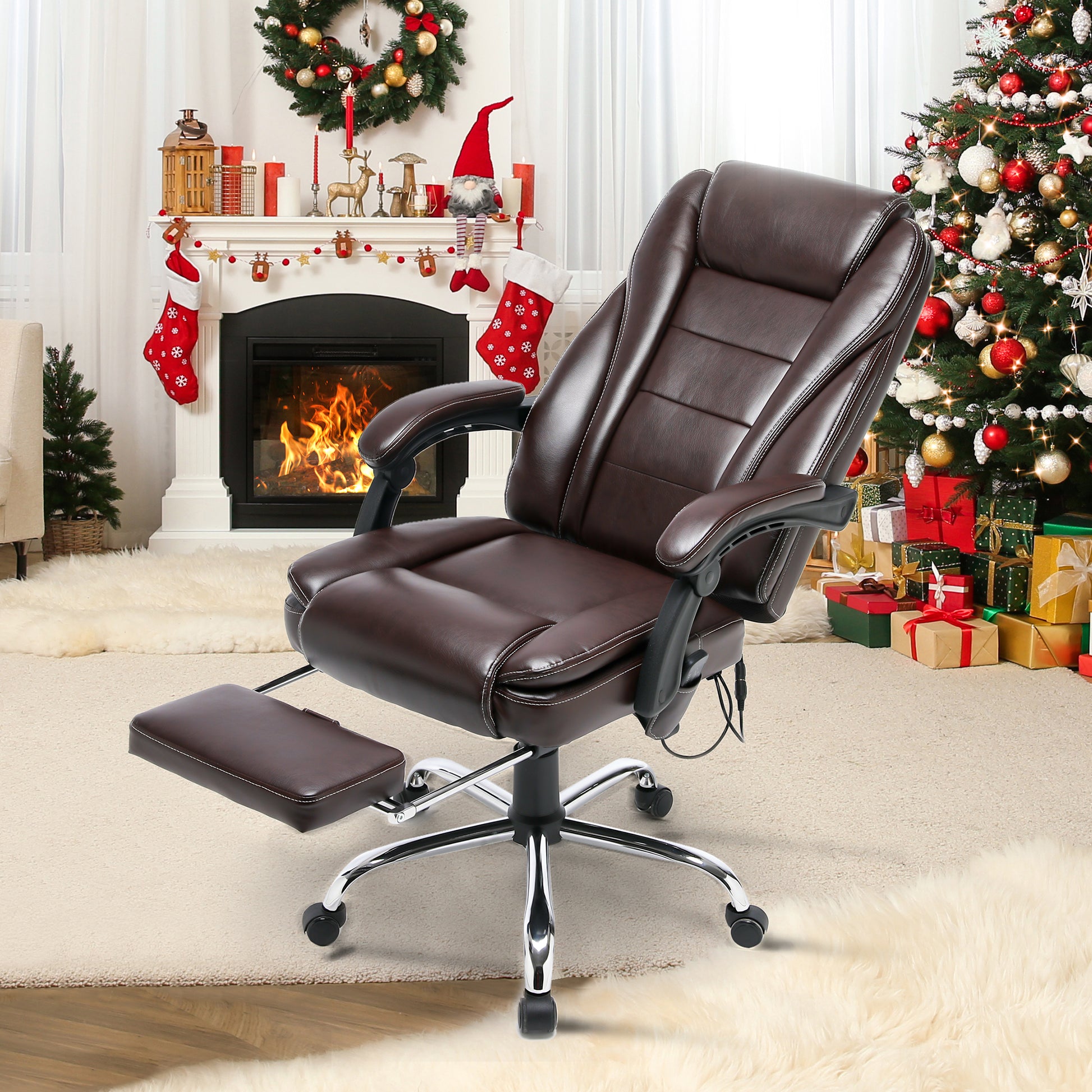 executive-brown-leather-office-chair​