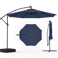 10FT Navy Blue 1-tier<br/>Base Included
