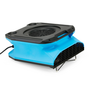 HOMREST 1/4 HP Air Mover, 1200 CFM Low Profile Carpet Dryer & Floor Blower, 2-Speed Commercial Fan, Lightweight Stackable Design with Daisy Chain for Water Damage Restoration