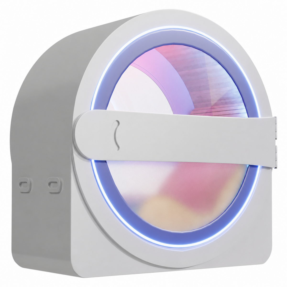 HOMREST Space-Capsule Infrared Sauna with Lounger & Dual-Wave Beauty Light|Pre-Order