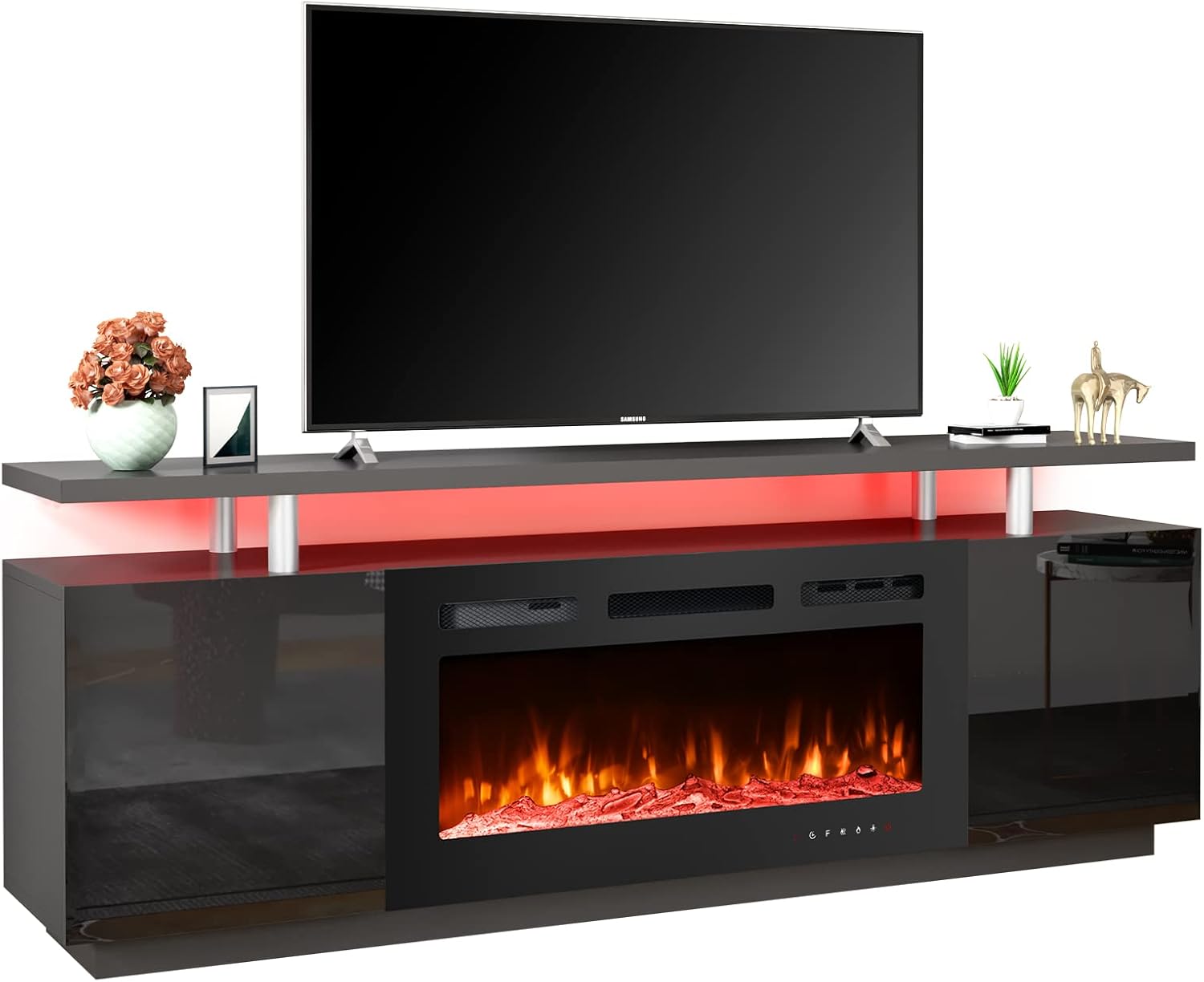 tv-entertainment-center-with-fireplace