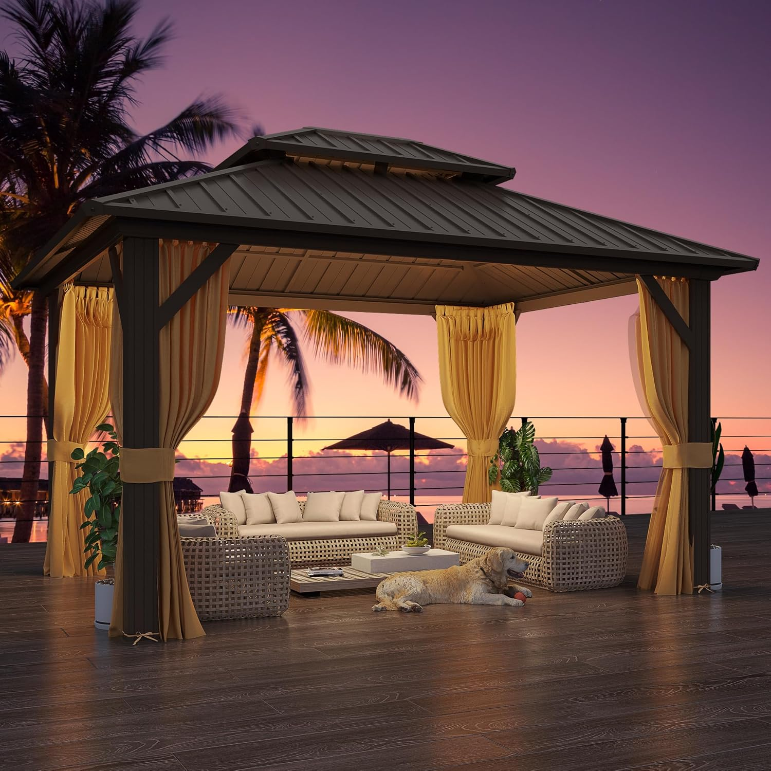 gazebo-with-netting