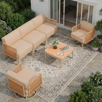 5 Seats<br/>Swivel Chairs & 3-Seater