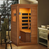 HOMREST Mini Infrared Sauna, Full Body Heat & LED Light Therapy