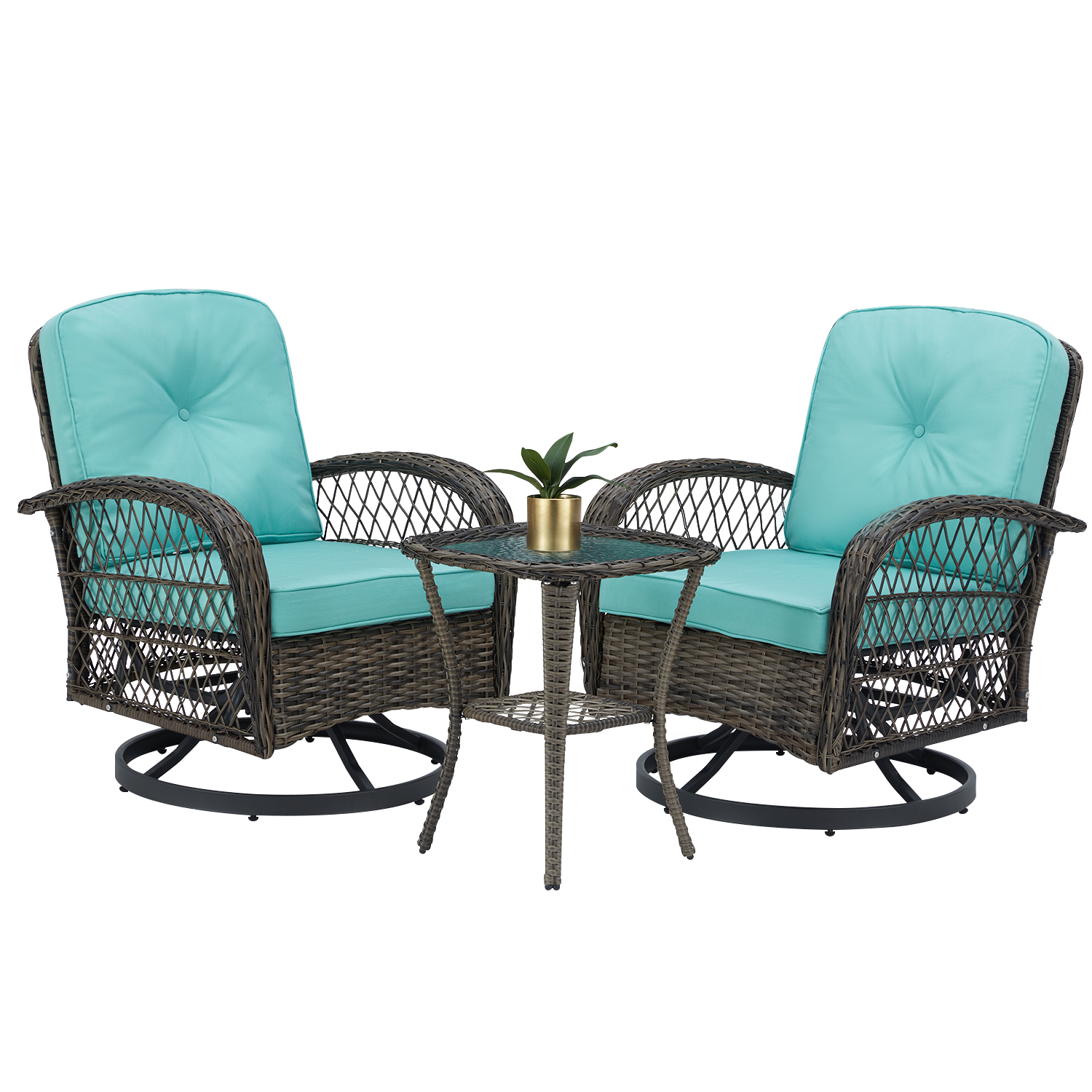swivel and rocker patio chairs