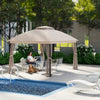 Outdoor Patio Gazebo 10'x13' with Double Curved Roofs, Heavy Duty Party Tent & Shelter, Mosquito Nettings and Privacy Screens patio canopy outdoor waterproof for Backyard, Garden, Lawn, Yellow
