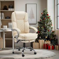 6 Point White<br/>(PU Leather)