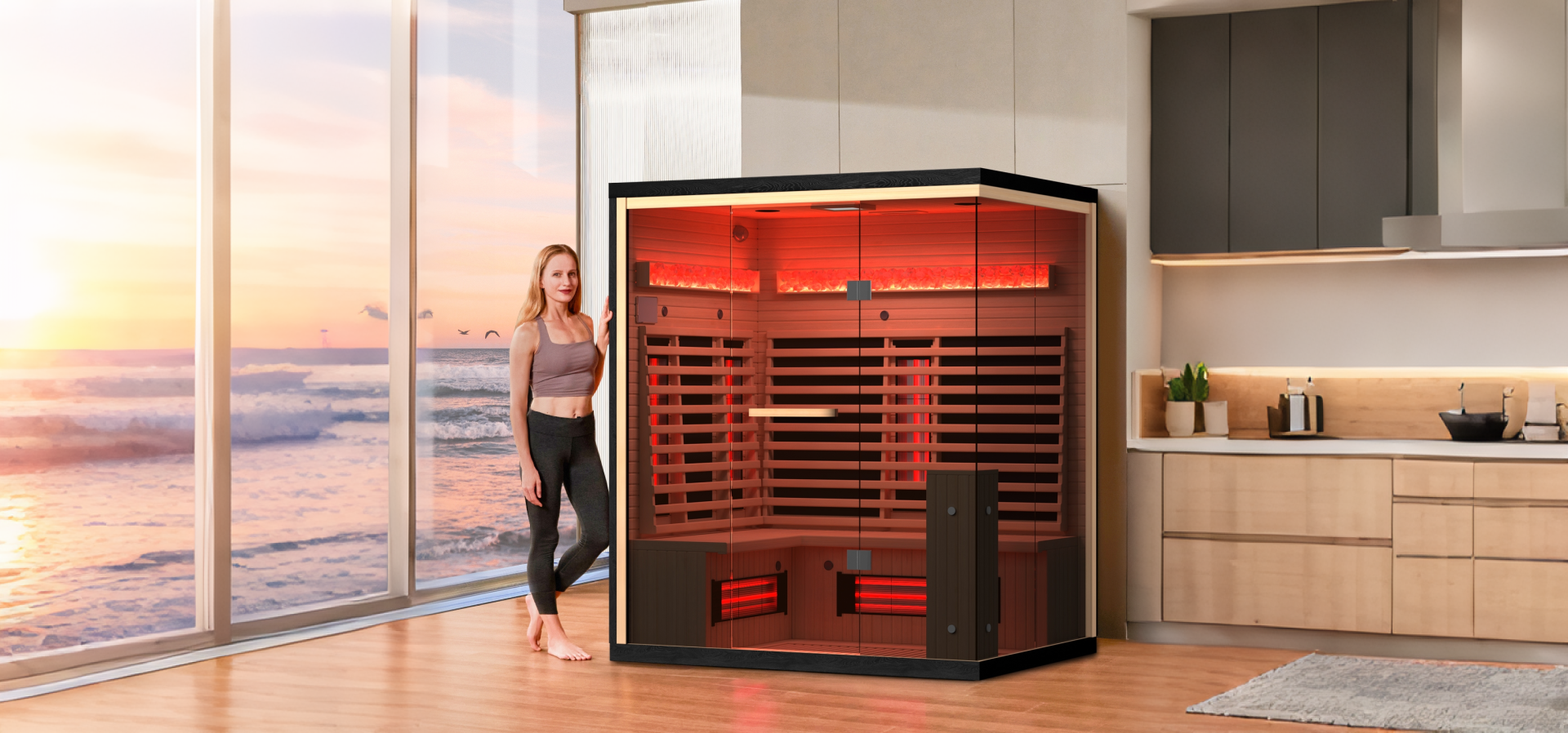 3+ Person Saunas