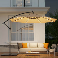 10FT Beige 1-tier<br/>Solar Light