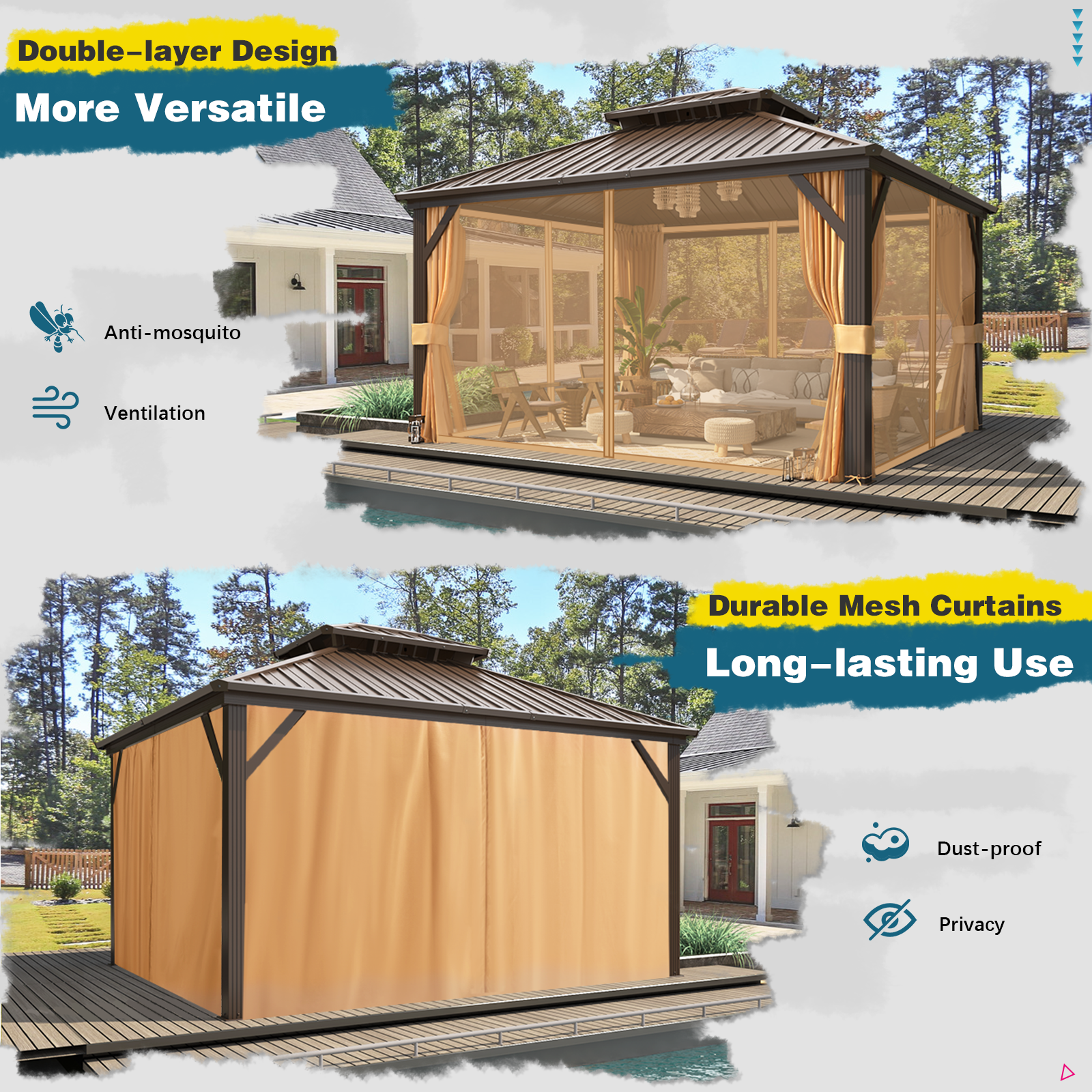 gazebo-with-a-metal-roof