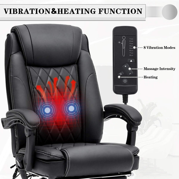 Executive Office Chairs with Vibration & Heating Function | Homrest Furniture