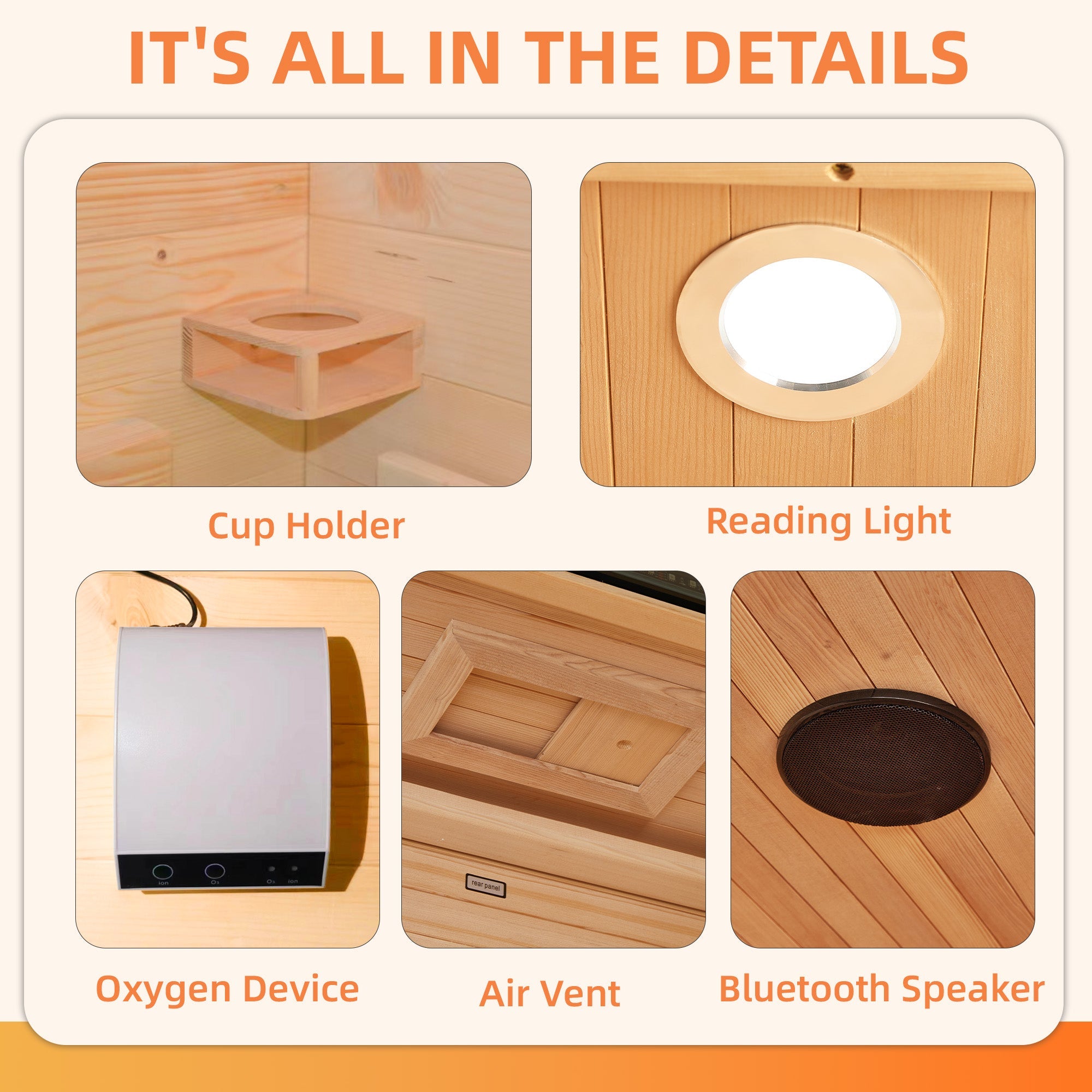 HOMREST Small Infrared Sauna for Home or Gym