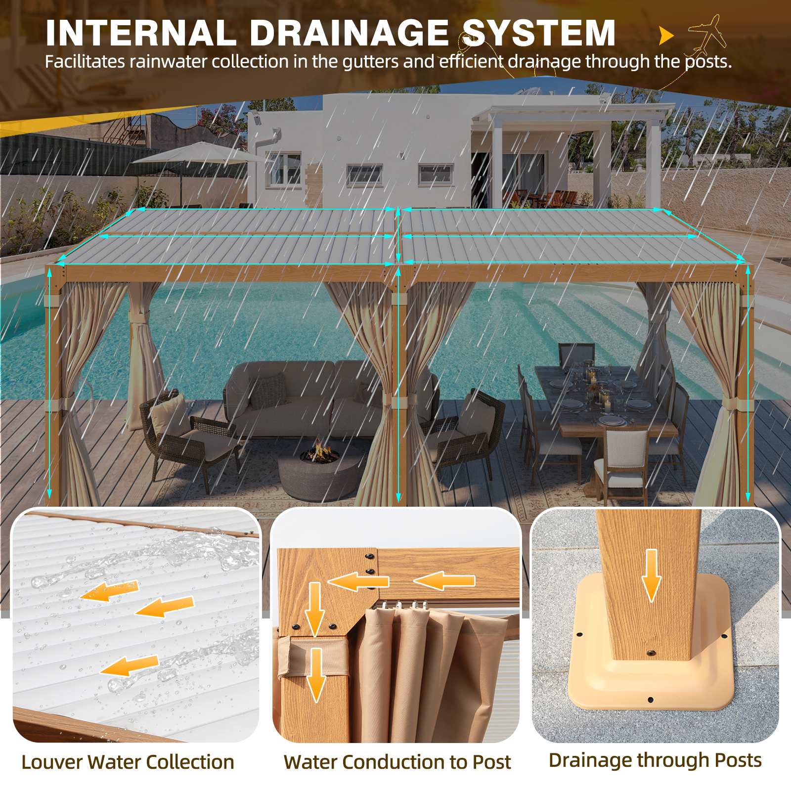 10x20 pergola