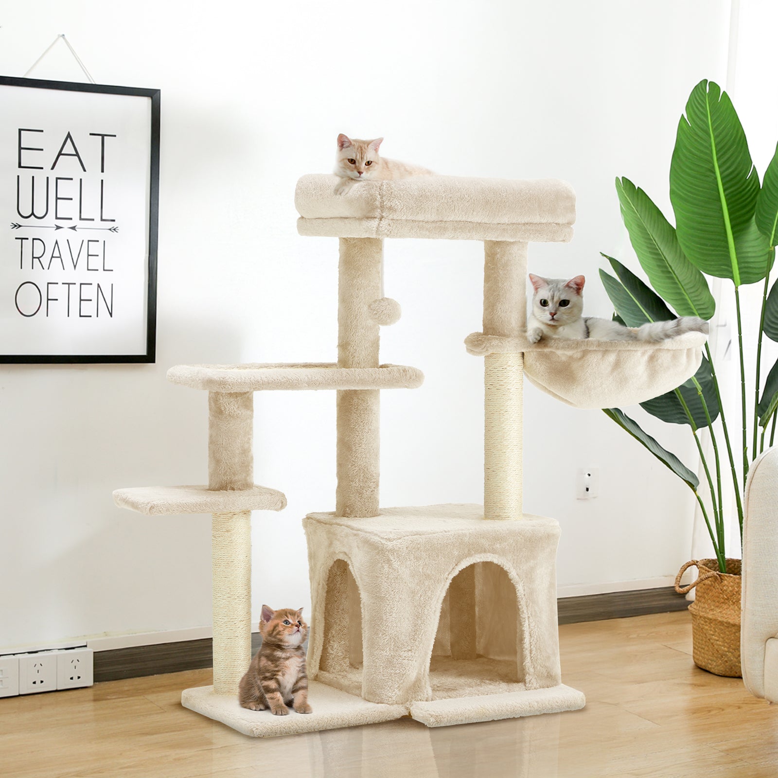 HOMREST Cat Climbing Tower
