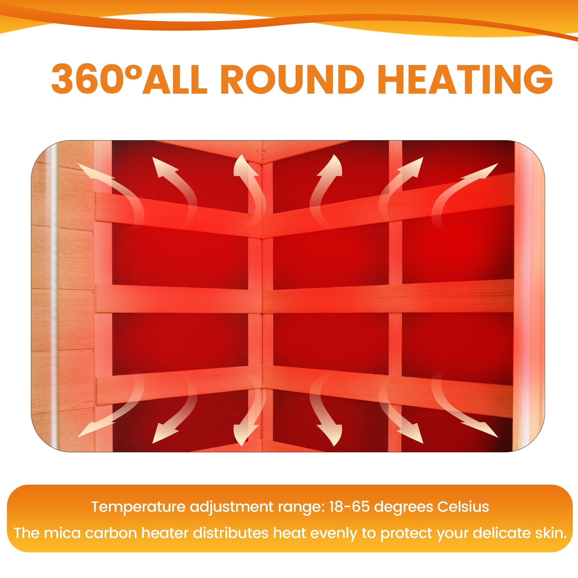 HOMREST Small Infrared Sauna for Home or Gym