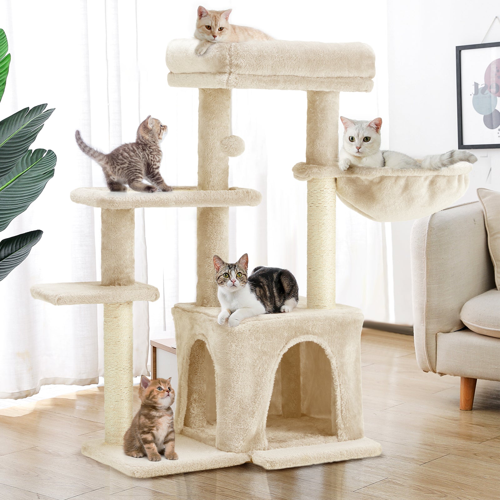 HOMREST Cat Climbing Tower