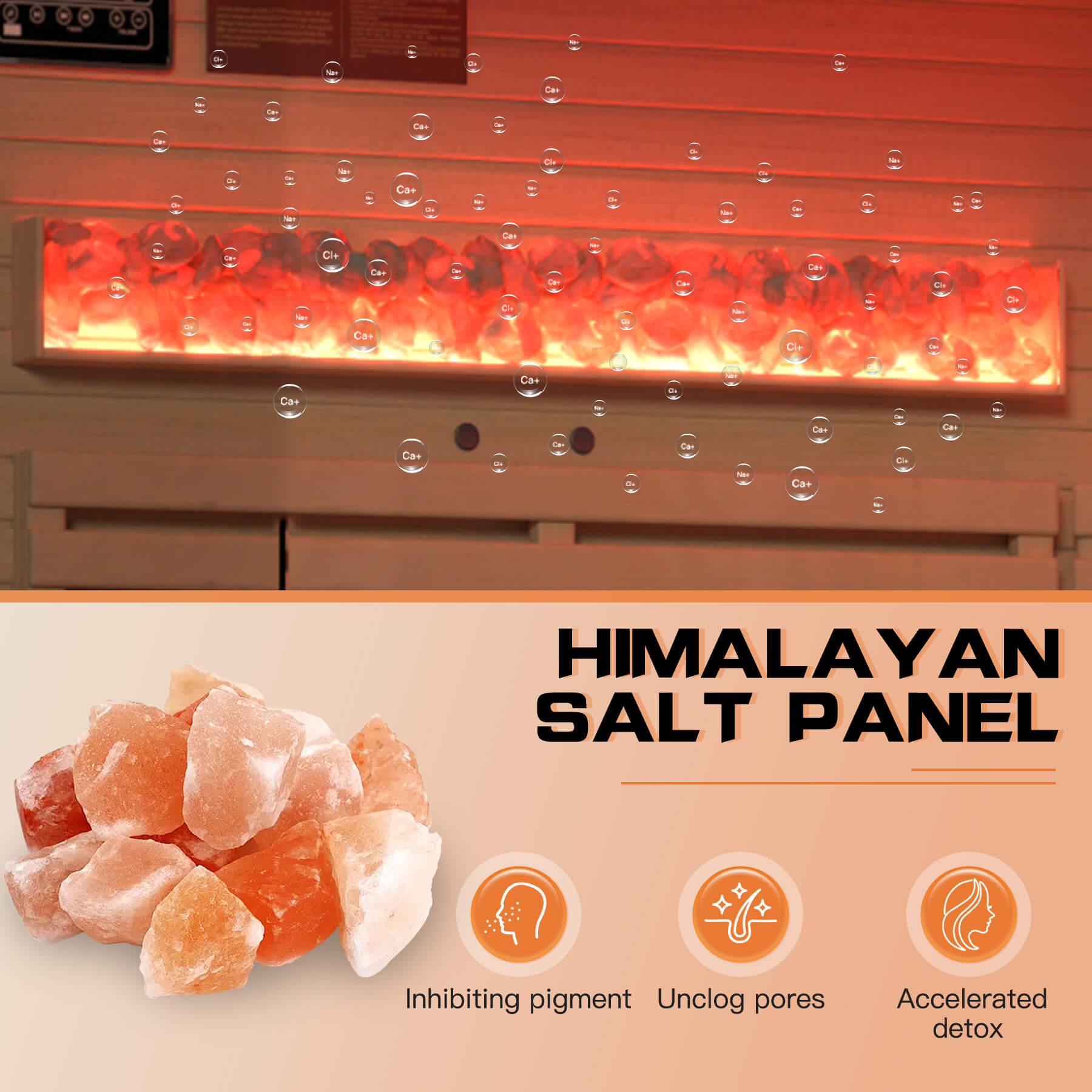 HOMREST Infrared Sauna 4 Person with Full Spectrum Heaters for Home or Gym