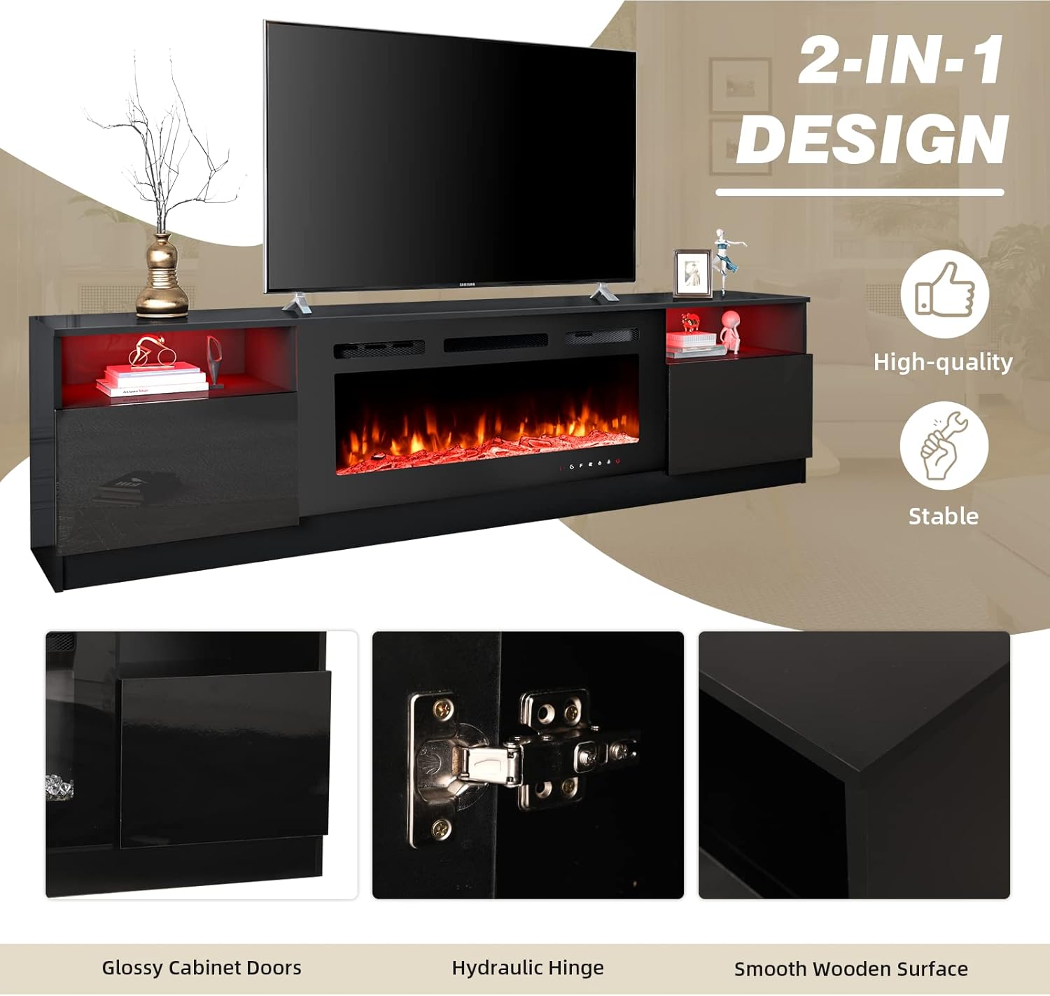 80-inch-tv-stand-with-fireplace