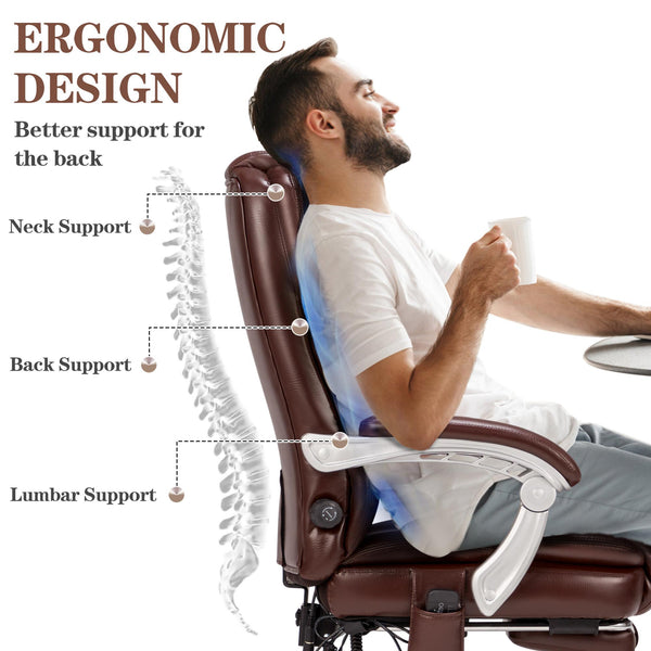 Ergonomic office chair, big and tall