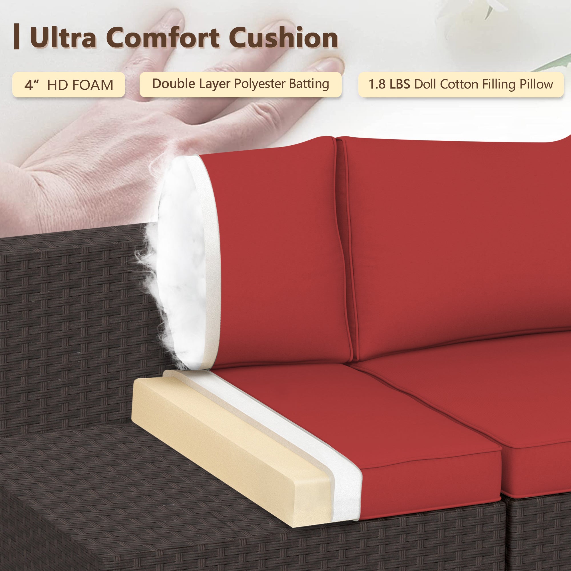 Comfortable and durable