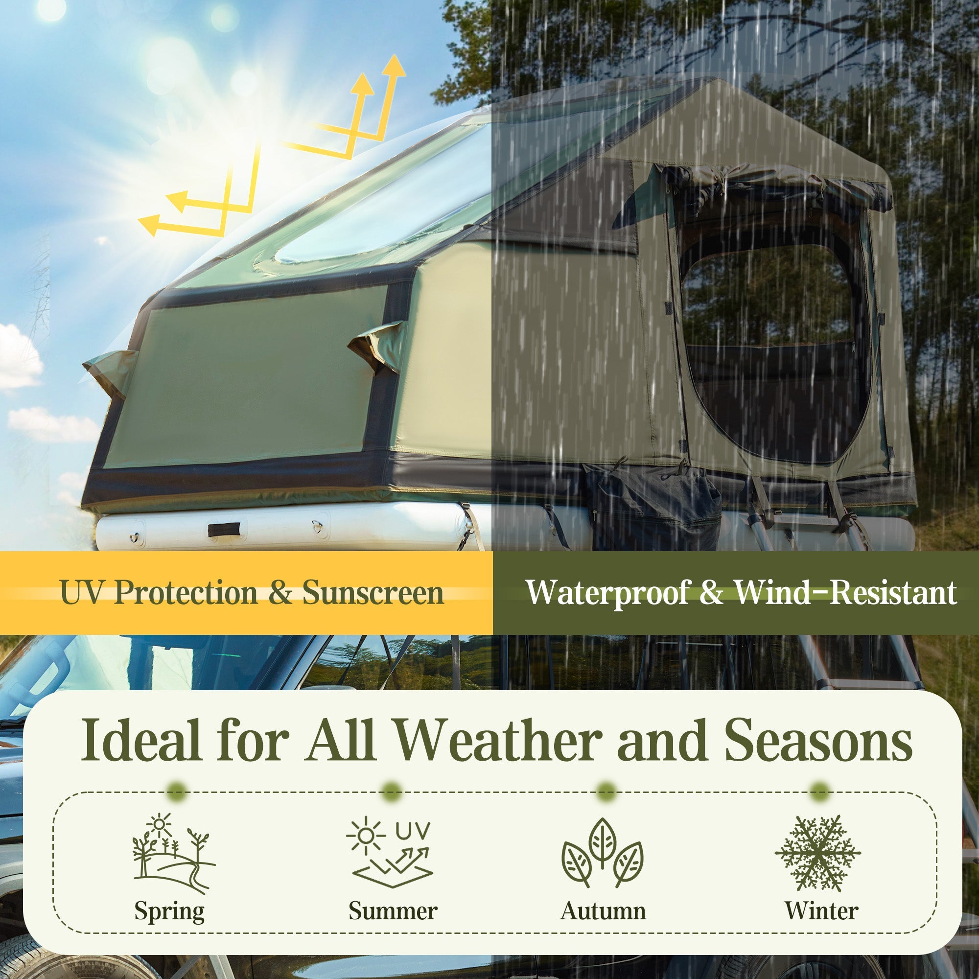 truck-bed-camping-tent​
