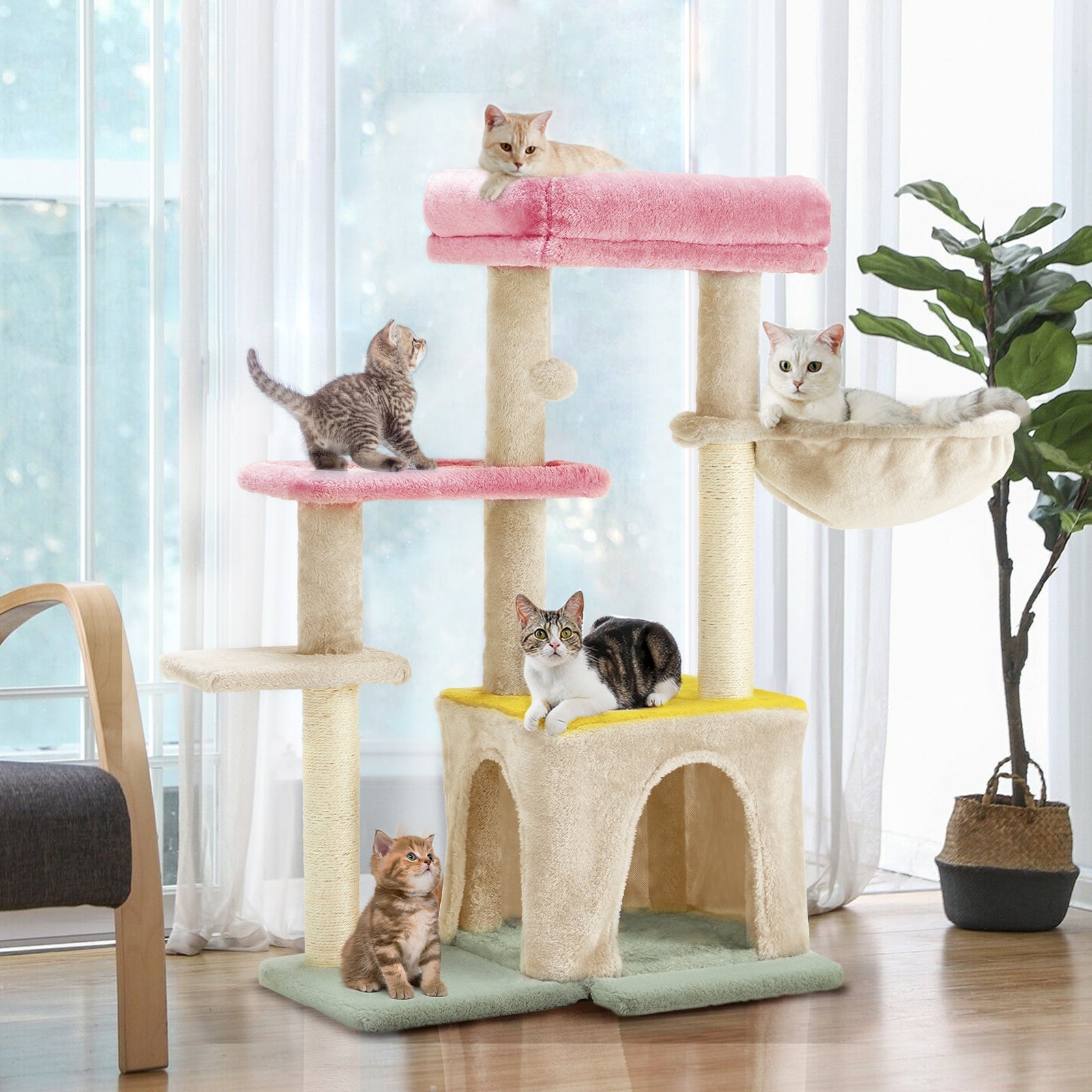 HOMREST Cat Condo Tower Large