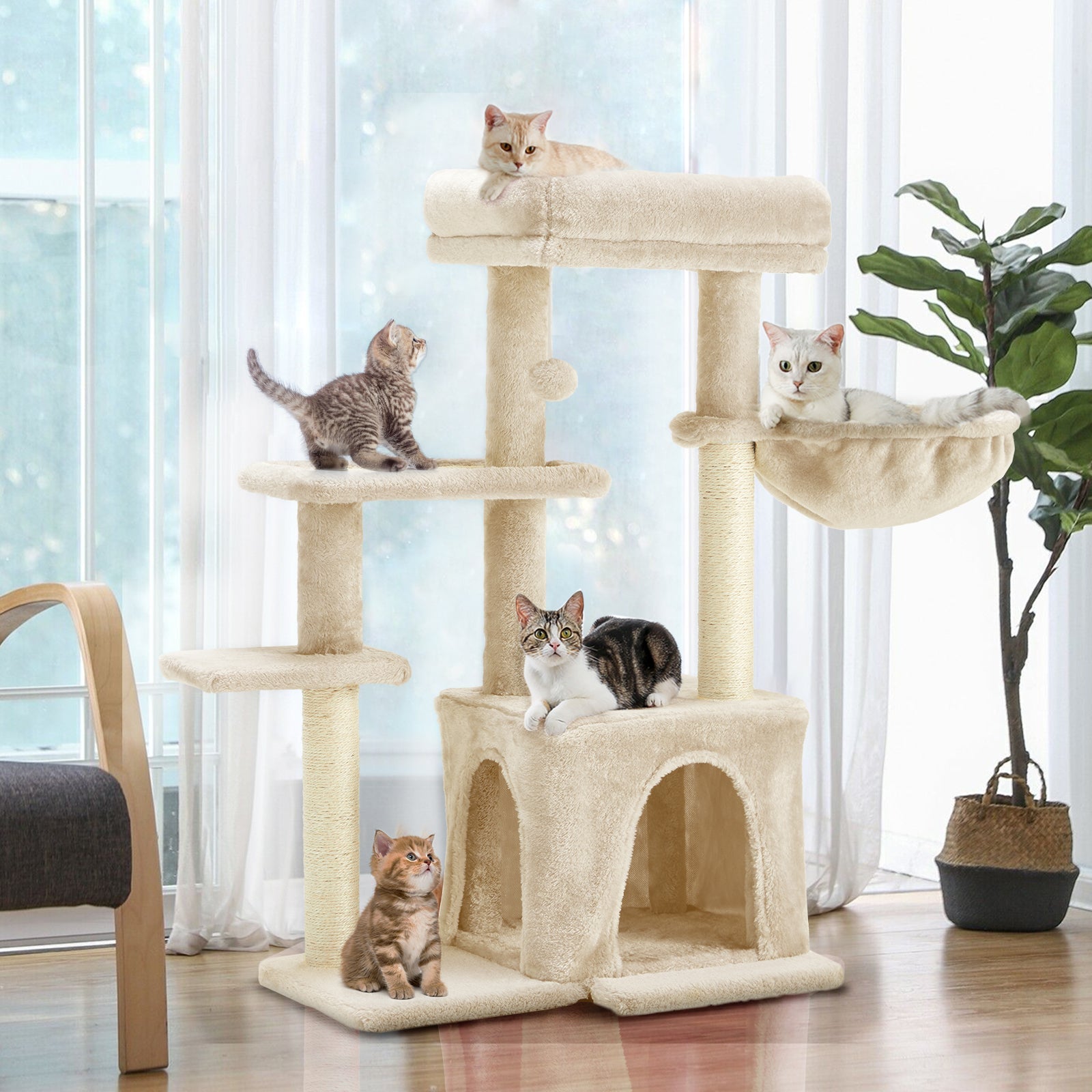 HOMREST Cat Climbing Tower