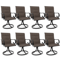 8 PCS<br/>Brown